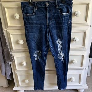 American Eagle Ripped Skinny Jeans